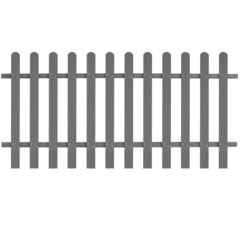 Gard din șipci 200 x 100 cm WPC