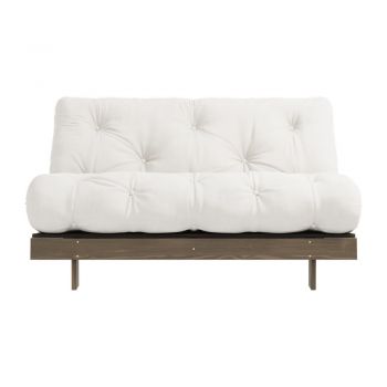 Canapea albă extensibilă 140 cm Roots – Karup Design ieftina