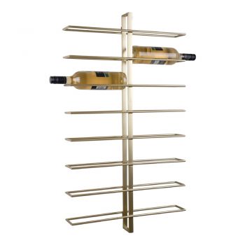 Raft pentru sticle de vin auriu de perete din metal număr sticle 16 Dual – PT LIVING ieftin