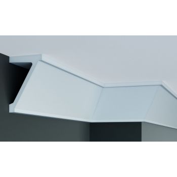 Cornisa decorativa din poliuretan Flexibil P884F - 14x9x200 cm