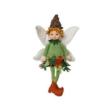 Decoratiune Boy Fairy, Decoris, 24x7x41 cm, poliester, multicolor
