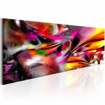 Tablou - Fiery Expression 150x50 cm ieftin