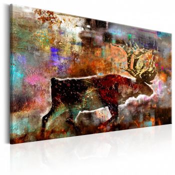 Tablou - Colourful Caribou 120x80 cm ieftin