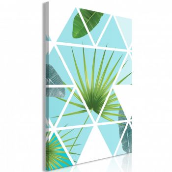 Tablou - Geometric Palm (1 Part) Vertical 40x60 cm