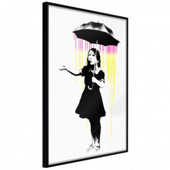 Poster - Banksy: Nola, cu Ramă neagră, 30x45 cm la reducere