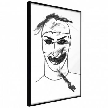 Poster - Scary Clown, cu Ramă neagră, 40x60 cm la reducere
