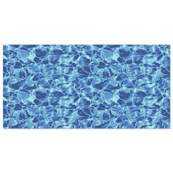 Gresie portelanata pentru piscina Tahiti Blue 30x60 lucioasa