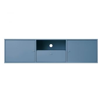 Comodă TV albastră 161x42 cm Mistral – Hammel Furniture