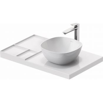 Blat ceramic Duravit Aurena 800x500mm HygieneGlaze Plus orientare dreapta alb ieftin