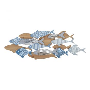 Decorațiune de perete din metal 91x33,5 cm Fish – Mauro Ferretti