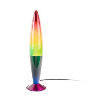 Leitmotiv veioza Rainbow Rocket Lava
