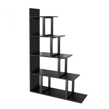 Etajeră neagră 100x164 cm Step – Kalune Design